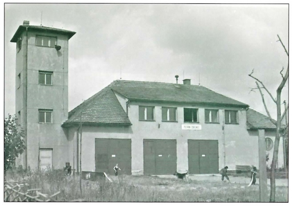 Požární zbrojnice z roku 1972.