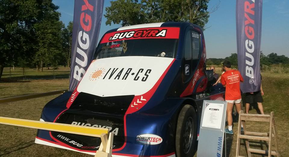 Buggyra truck si mohli v Miřejovicích prohlédnout z blízka