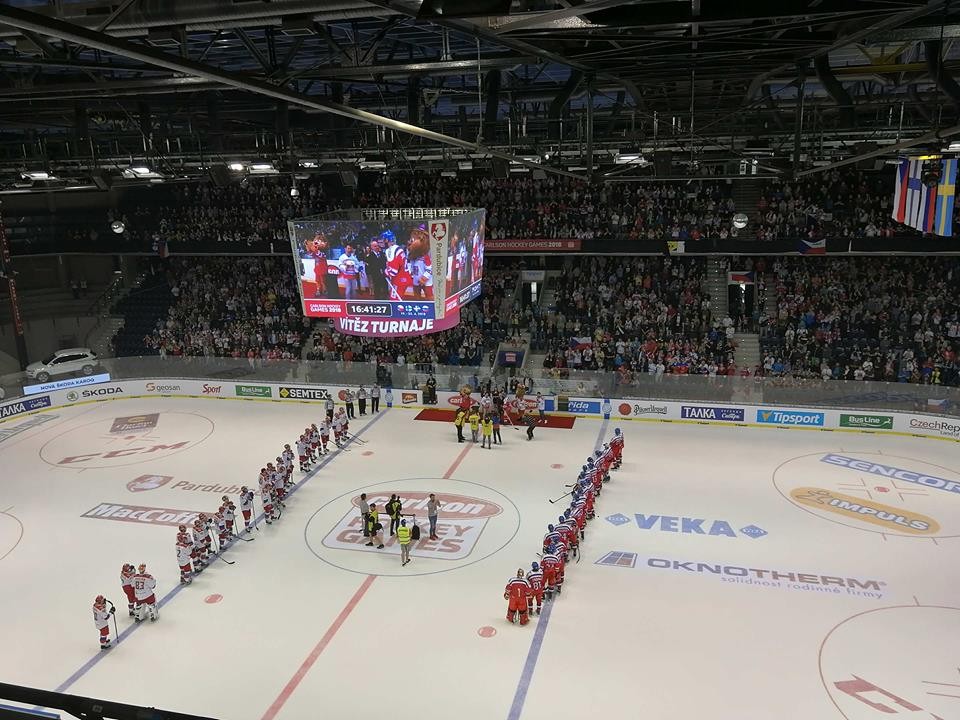 Češi slaví vítězství na turnaji v Pardubicích