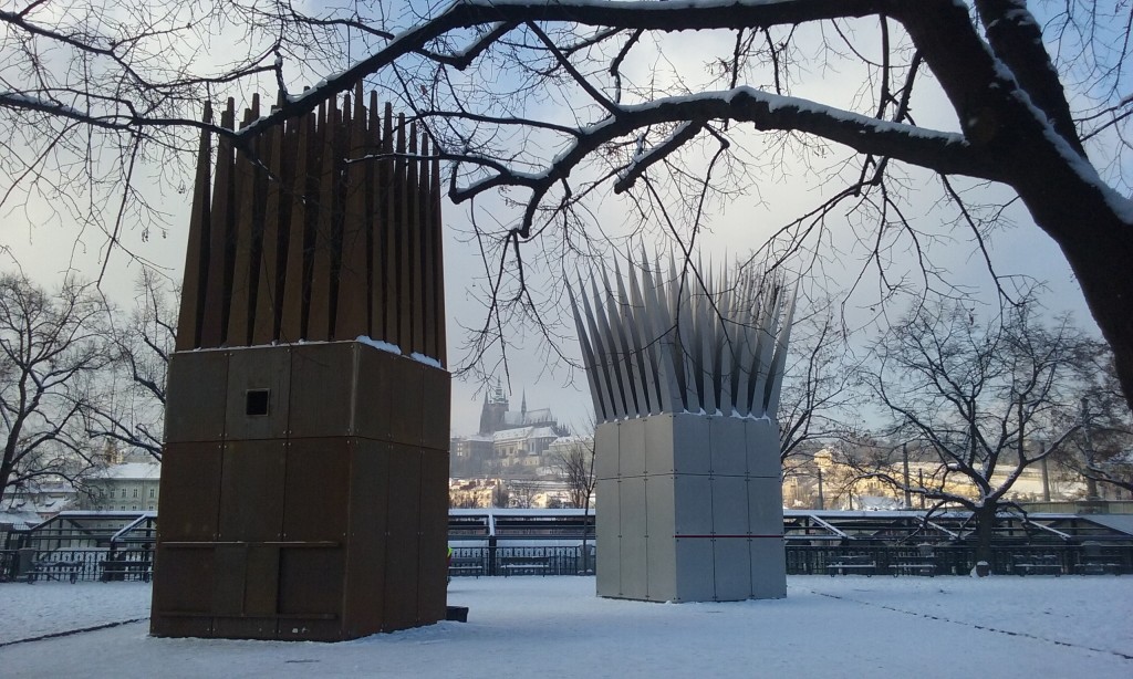 Dům matky a Dům syna - sochař John Hejduk 