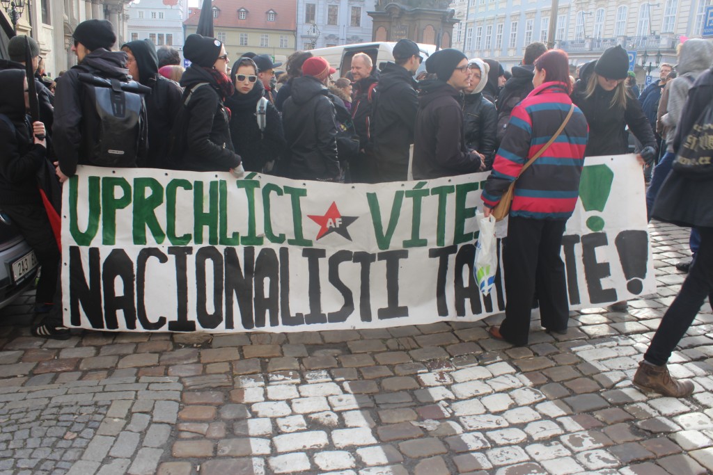 První z demonstrací