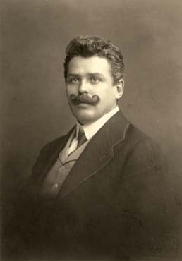 Jan Janský v roce 1902, kdy mu bylo necelých 30 let