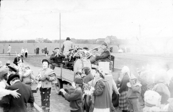 Masopust ve Vestci v roce 1963