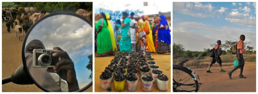 Africké děti dostaly fotoaparáty od svých adoptivních rodičů.