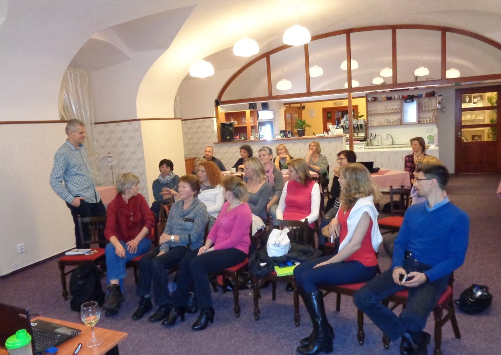 Přednáška v kavárně Hotelu Týnec 25. ledna 2016