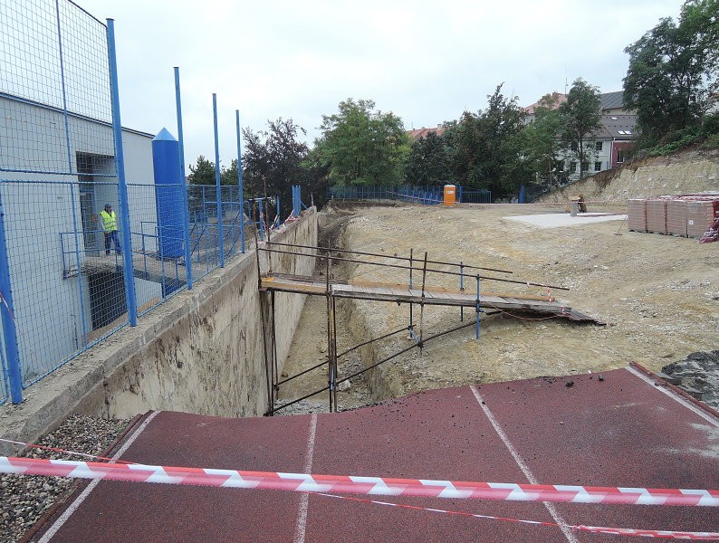 Stavba pro sto fanoušků byla zahájena v srpnu 2015