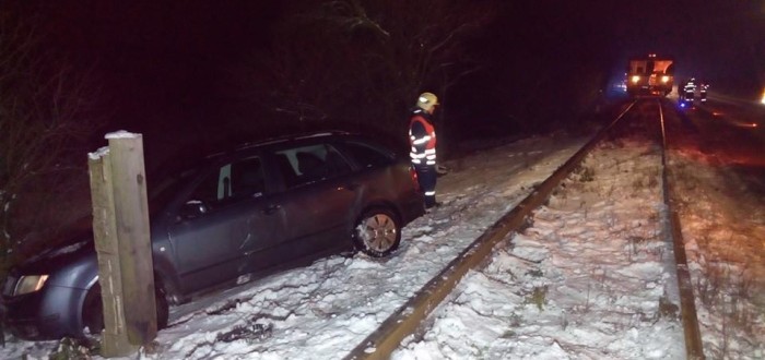 Třetí nehoda ve stejný den na stejné trati