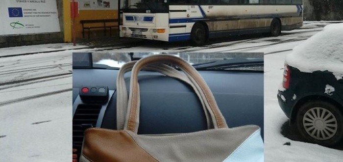 Zdibští strážníci kvůli zapomenuté tašce zastavili linkový autobus