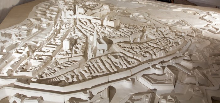 Model náměstí jako jedna z úspěšných variant architektonického návrhu