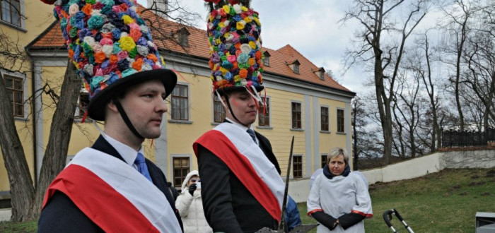 Masopust ve Vinoři v roce 2013. Tehdy se konal 1. ročník masopustu
