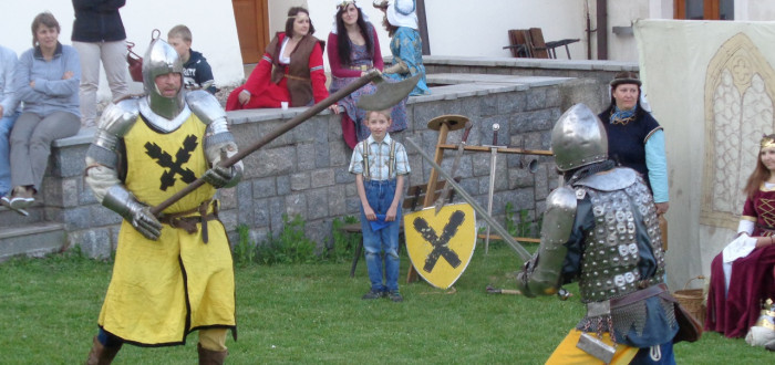 Rytířský turnaj na počest narození kralevice Václava