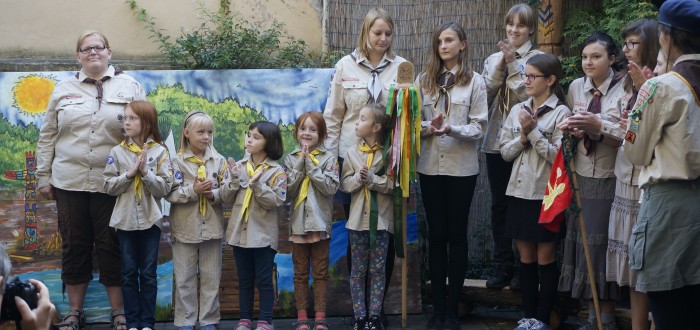 Skauti si říkají bratři a sestry. Sestra Magdalena Šatavová je zástupkyně vůdce střediska Střelka.