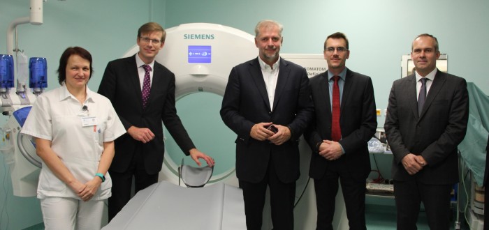 Pacienty kladenské nemocnice vyšetří moderní CT přístroj. Vyšel na téměř 20 milionů