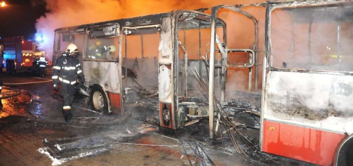 Většinou je to rychlé a z autobusu nezůstane prakticky nic