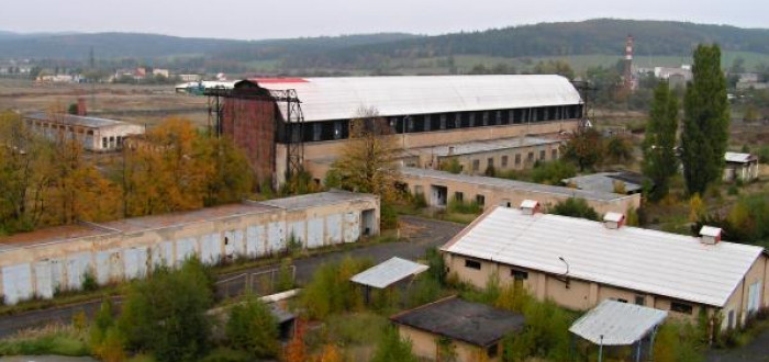 Hangár byl postaven v polovině 30. let minulého století