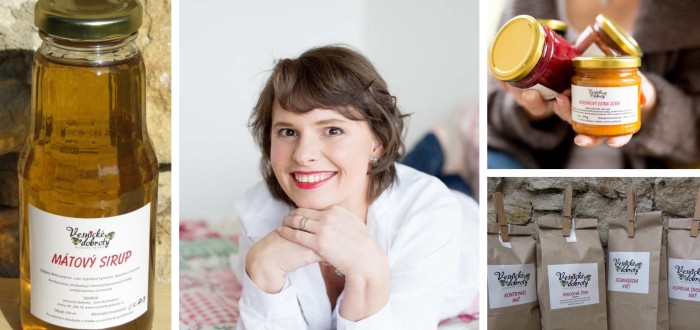 Jana Kuntošová se svou rodinou pěstují na své farmě bylinky i ovoce