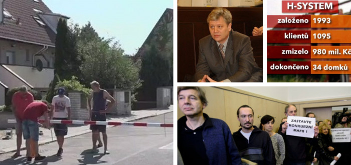 Lidé z Horoměřic se snaží upozornit na velký problém i výstavbou symbolické závory