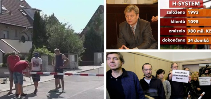 Lidé z Horoměřic se snaží upozornit na velký problém i výstavbou symbolické závory