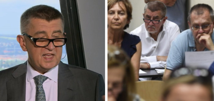 Andrej Babiš se zúčastnil nedělního jednání členů bytového družstva Svatopluk