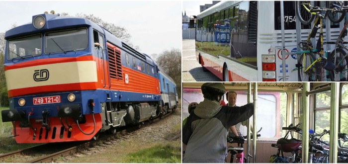 Na kola cyklovlakem či cyklobusem? Z Prahy a středních Čech žádný problém