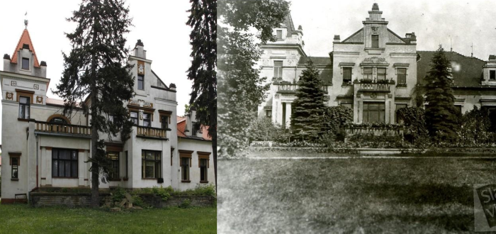 Vila pořád stojí a určitě se vyplatí ji navštívit
