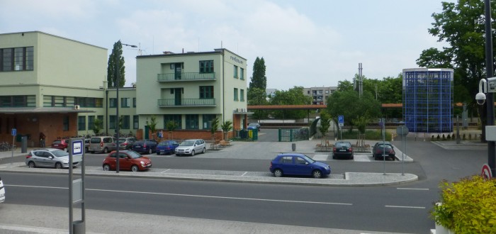 Bike Tower vyroste v těchto místech. Jak přesně bude vypadat, uvidíte v naší fotogalerii