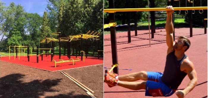 Čáslav nechala postavit jedno z nejlepších workoutových hřišť ve Středočeském kraji
