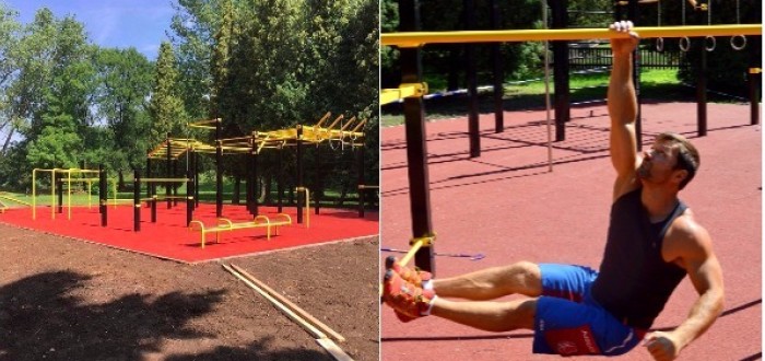 Čáslav nechala postavit jedno z nejlepších workoutových hřišť ve Středočeském kraji