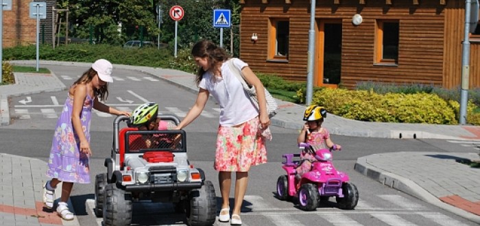 Dopravní hřiště na Proseku má i půjčovnu "vozítek"