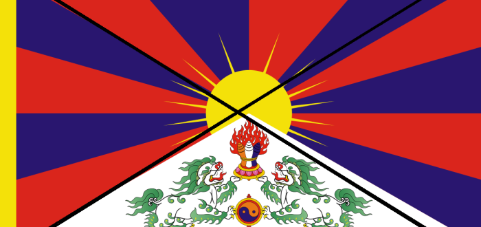 Ne všude vyvěšují vlajku Tibetu
