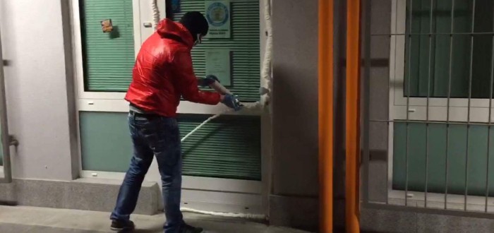 Sprejer v akci