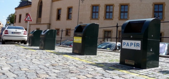 Kontejnery mohou působit i atraktivně