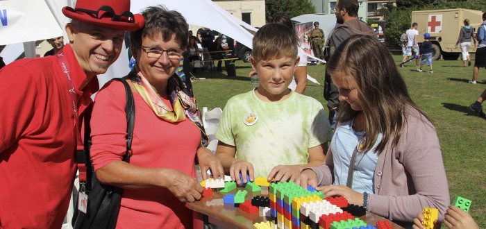 Pro děti byly připraveny kreativní dílny, soutěže a Dr. Klaun