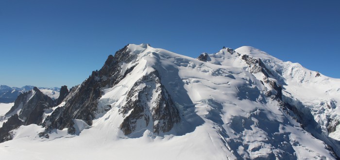 Mont Blanc jako na dlani