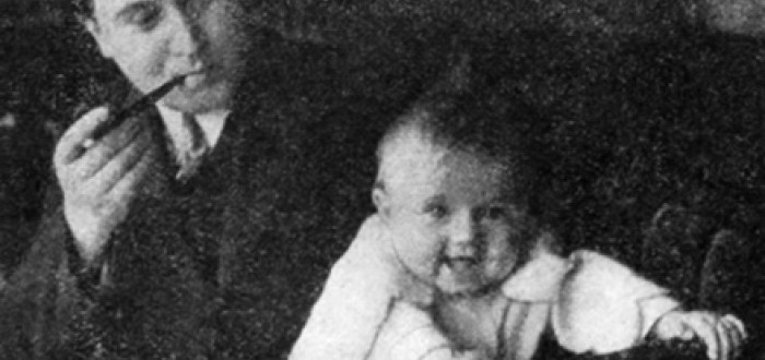 Jaroslav Seifert s dcerou