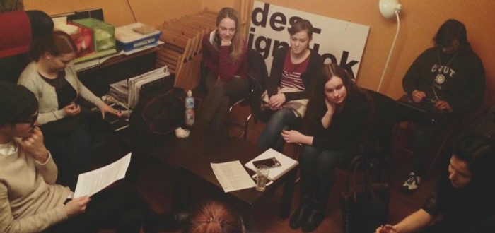 Realizační tým Jednoho světa v Benešově: Šimon Novák, Martina Houlíková, Věra Havlíková, Kateřina Fumferová, Daniela Richterová, Štěpánka Kotýnková a Tereza Kunická