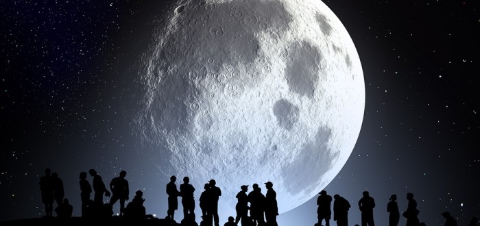 Astronomickým symbolem Měsíce je srpek: ☾