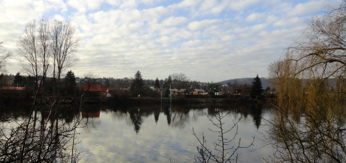 Výhled na Berounku od Kazína