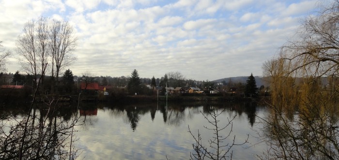 Výhled na Berounku od Kazína
