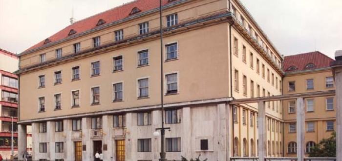 Budova ministerstva zdravotnictví na Palackého náměstí v Praze