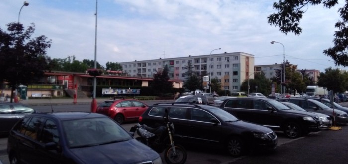 Tak přesně tady nezaparkujte