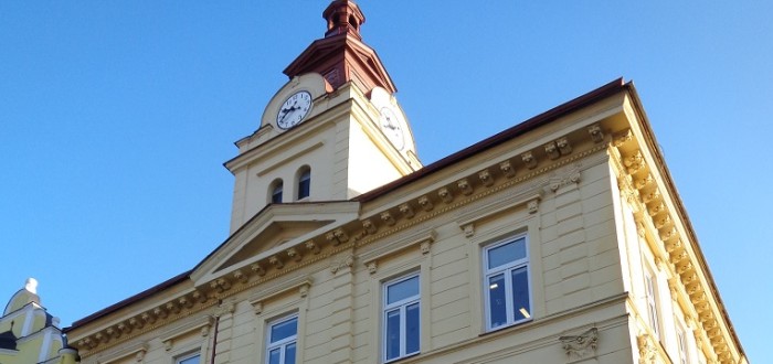 Okresní soud na Masarykově náměstí v Benešově