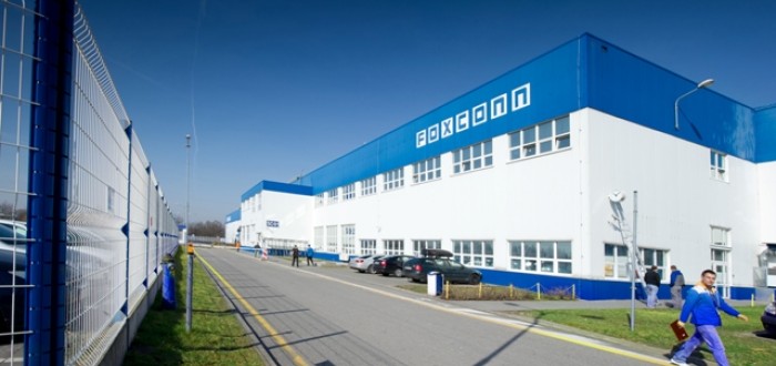 Provoz Foxconn v Pardubicích