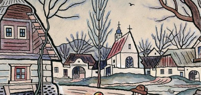 Ilustrace Josefa Lady se vystavují na Mělníku