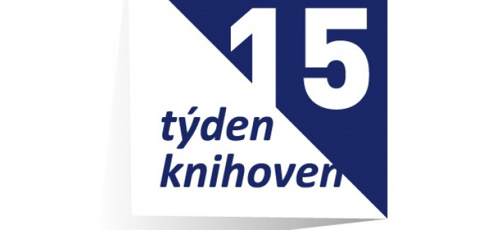 Logo Týdne knihoven 2015. Letos se koná již 19. ročník
