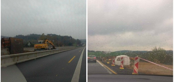 Na "opravující" dálnici D1 je smutný pohled