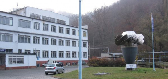 Podnik ČKD Blansko, nedaleko něj nalezli postřeleného Petra