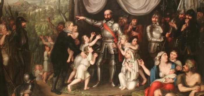 Prokop Holý před Naumburkem. Byl to výtečný válečník, ale též diplomat se smyslem pro kompromis a noblesu