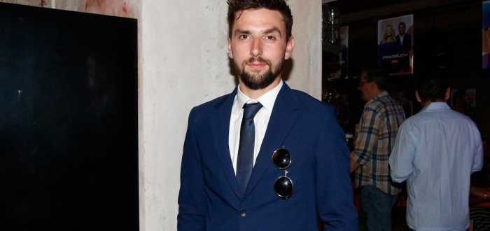 Vašek Matějovský si zahrál v seriálu O mě se neboj právníka Martina Kalinu