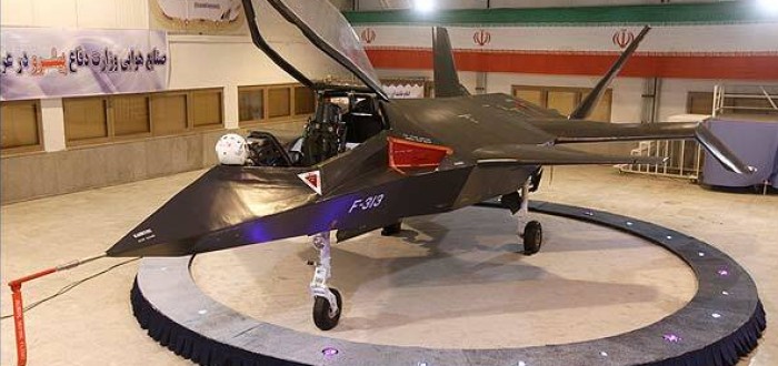 Íránská stíhačka F-313 před konverzí na dron